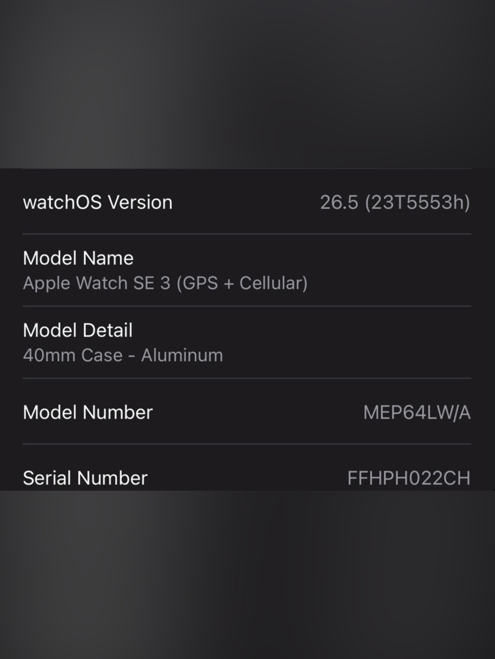 Apple Watch SE 3 Starlight GPS + Cellular 40mm with Starlight Band - Picture 7 of 7